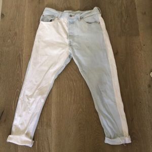 Levi’s Color block jeans